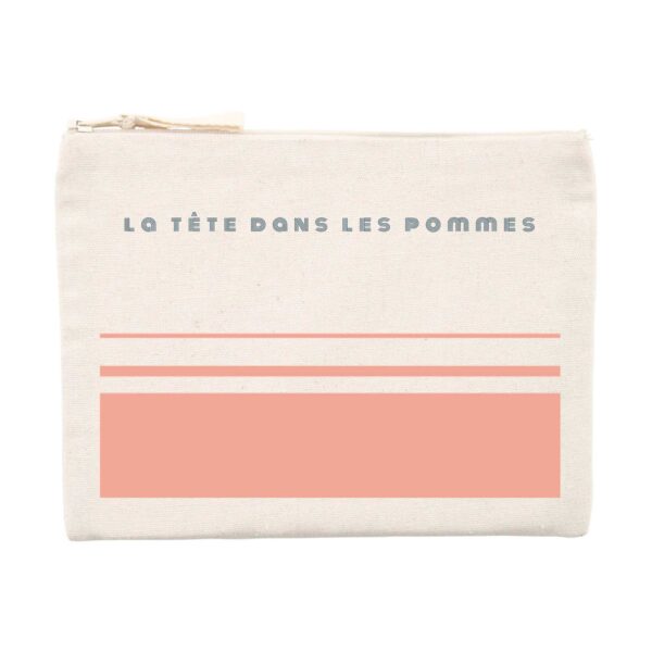 Trousse / Pochette. Dans les pommes. I