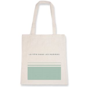 Tote bag. BIO. Dans les pommes. III