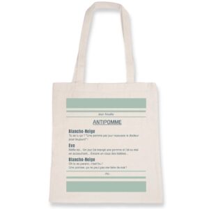 Tote bag. BIO. Antipomme