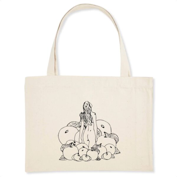 Shopping bag. Eve aux pommes