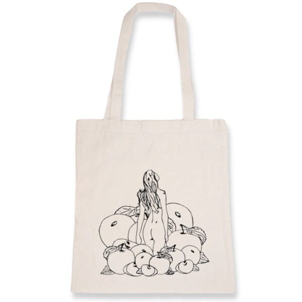 Tote bag. BIO. Eve aux pommes