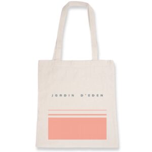 Tote bag. BIO. Jardin d Eden. I