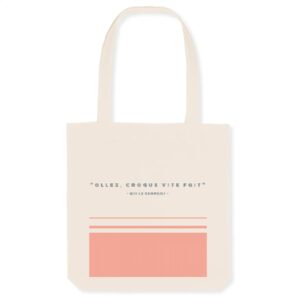 Tote bag. Croque. I