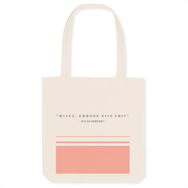 Tote bag. Croque. I