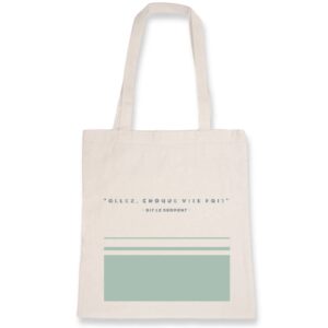 Tote bag. BIO. Croque. III