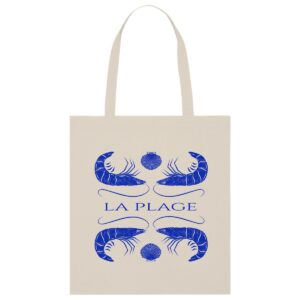 Tote bag. BIO. La plage. ROI