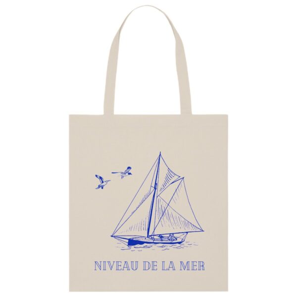 Tote bag. BIO. Niveau de la mer. ROI